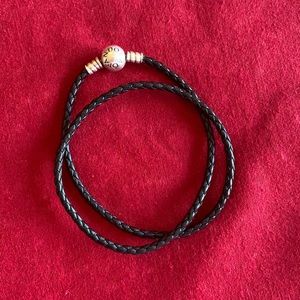 Pandora leather bracelet